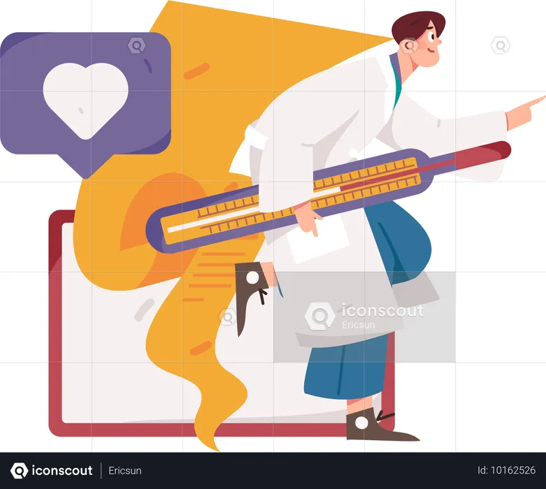 Patient pays hospital bill  Illustration