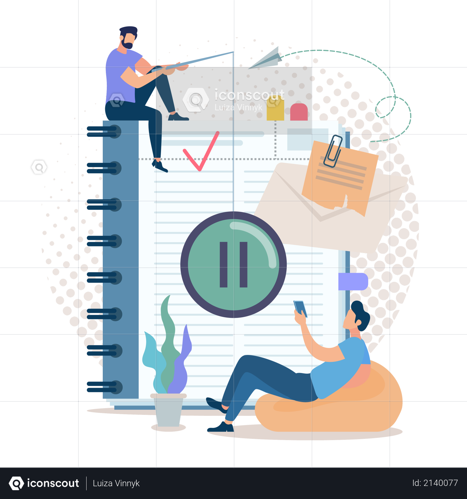 Pause in Planning Illustration