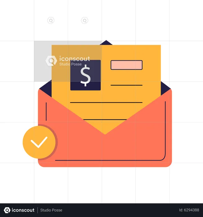 Payment Confirmation  Illustration