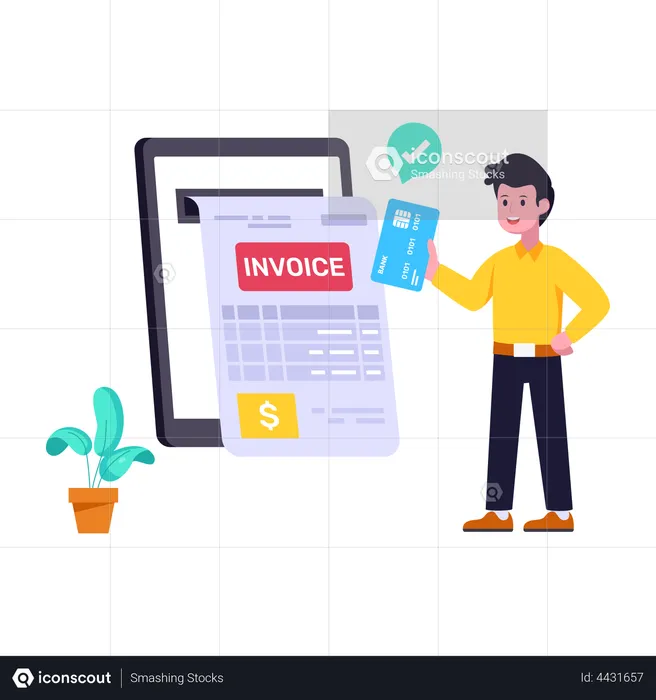 Payment Invoice  Illustration