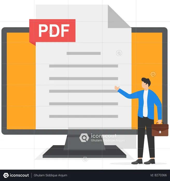 Pdf File  Illustration