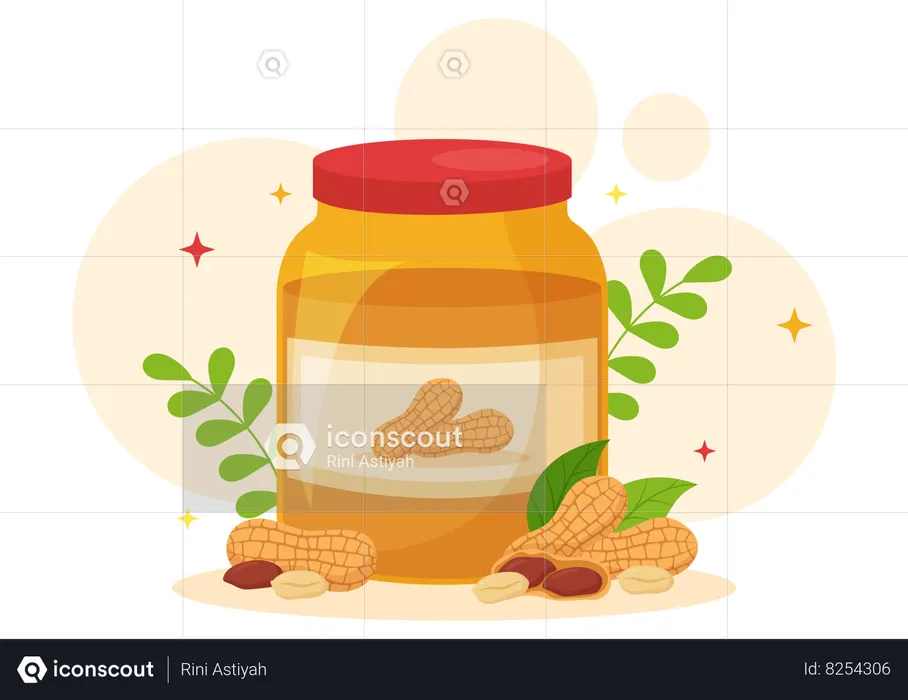 Peanut Butter Recipe  Illustration
