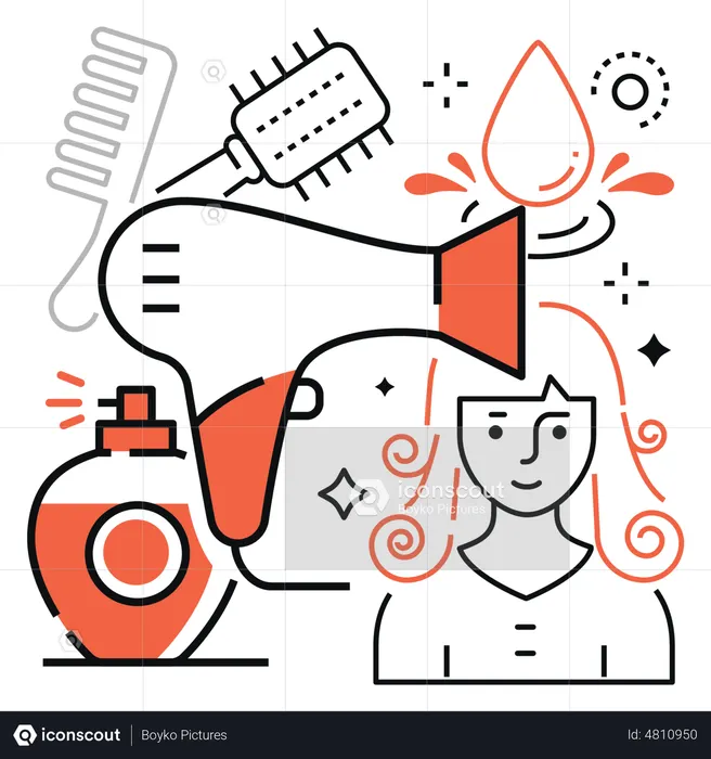 Peluquería  Ilustración