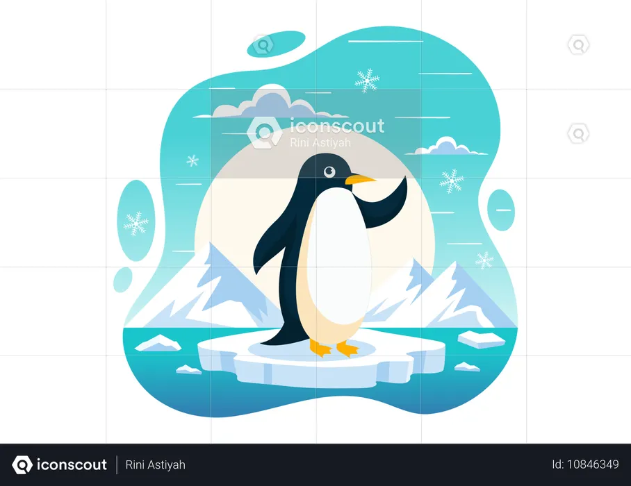 Penguin Awareness Day  Illustration