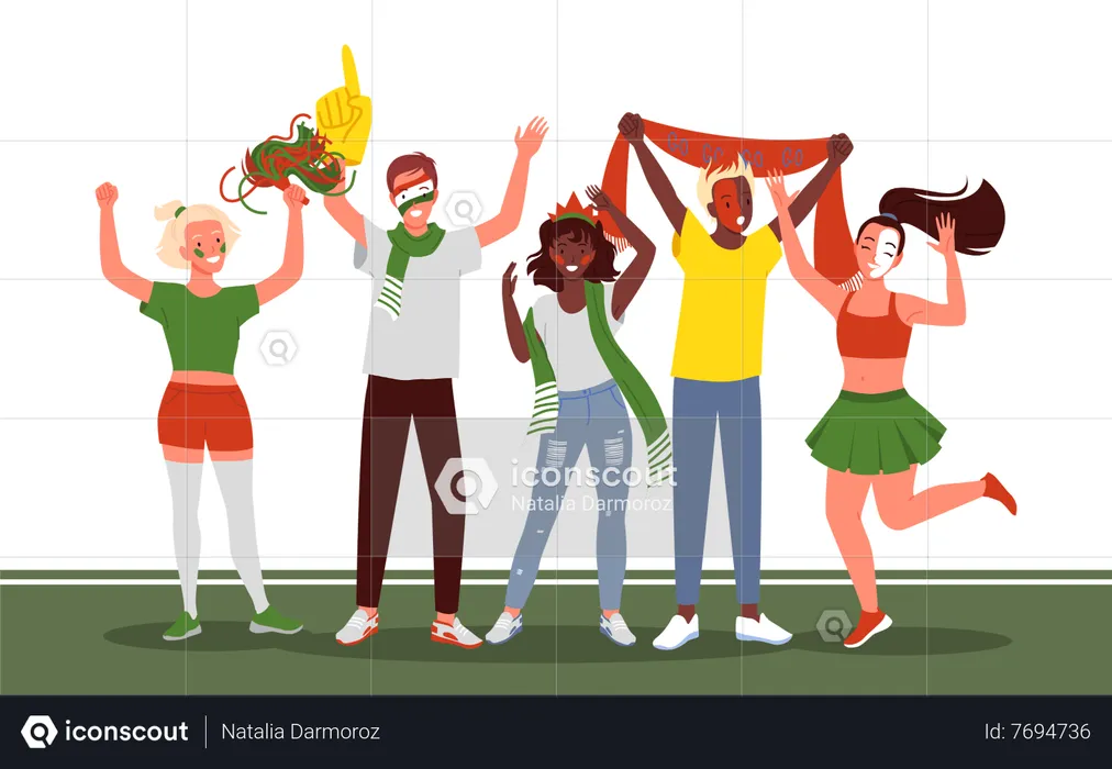 People celebration  Illustration