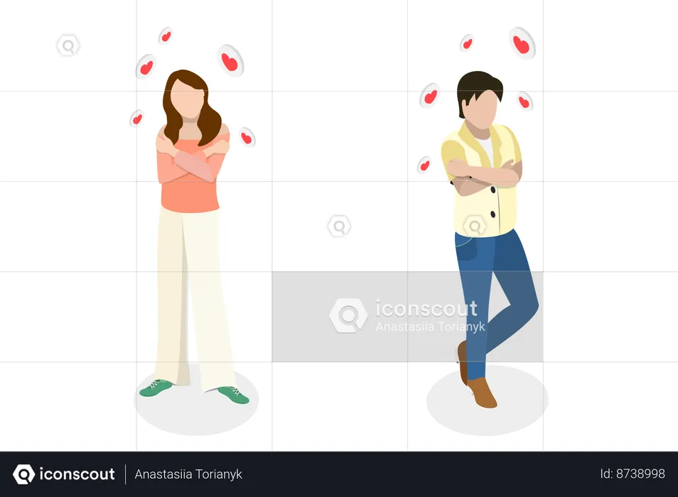 People getting Positive thinking  Illustration