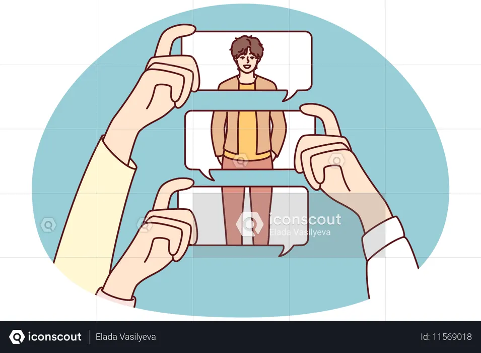 People make negative comments about person looks  Illustration
