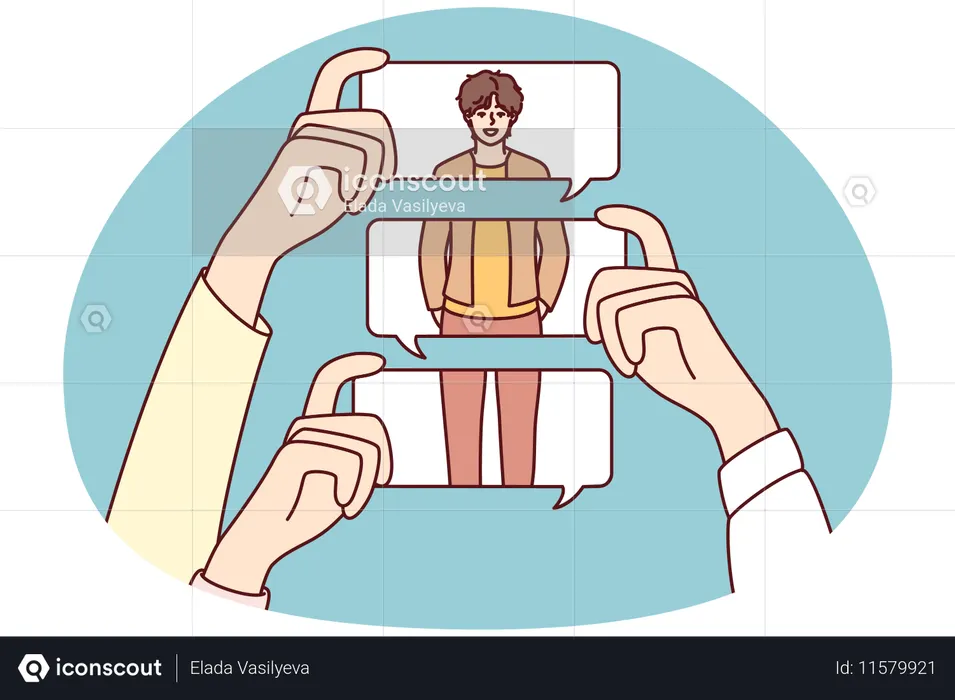 People make negative comments about person looks  Illustration