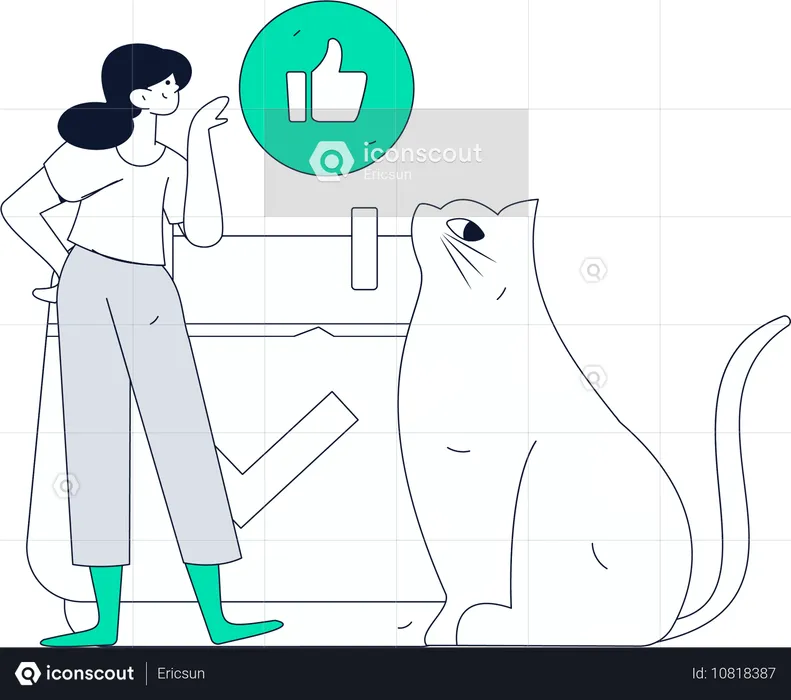 People working on task calendar  Illustration