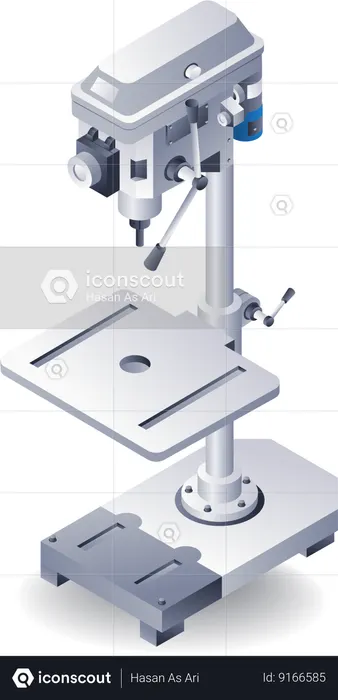 Perceuse manuelle  Illustration