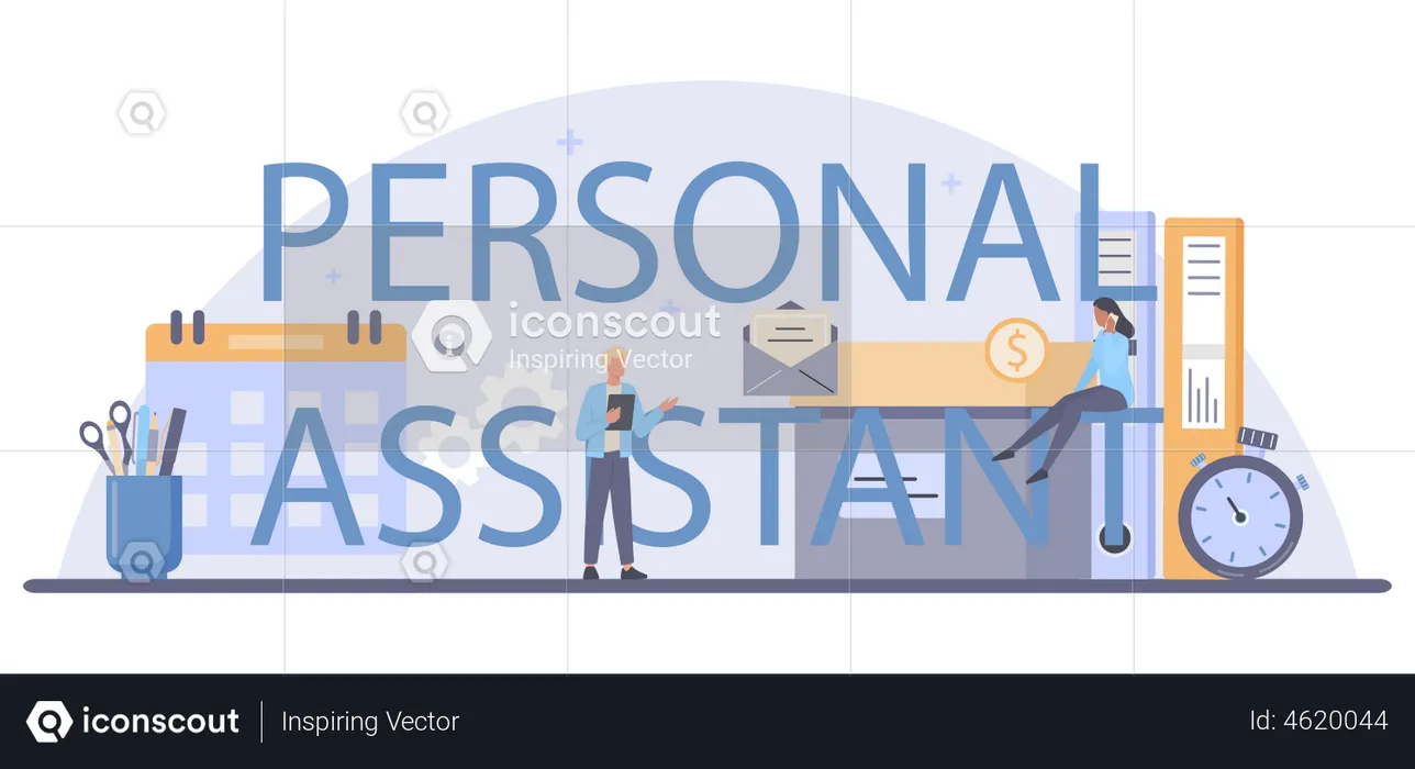 Personal Assistant  Illustration