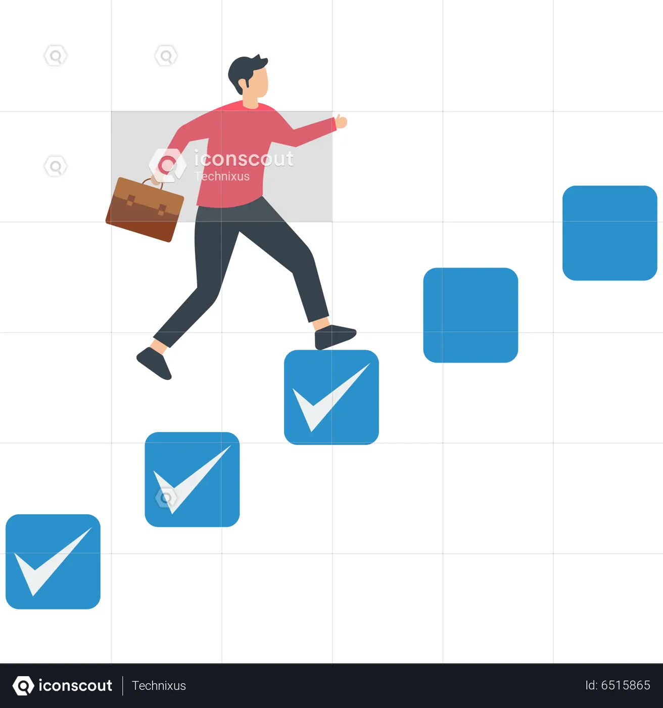best-personal-development-plan-for-career-success-illustration-download