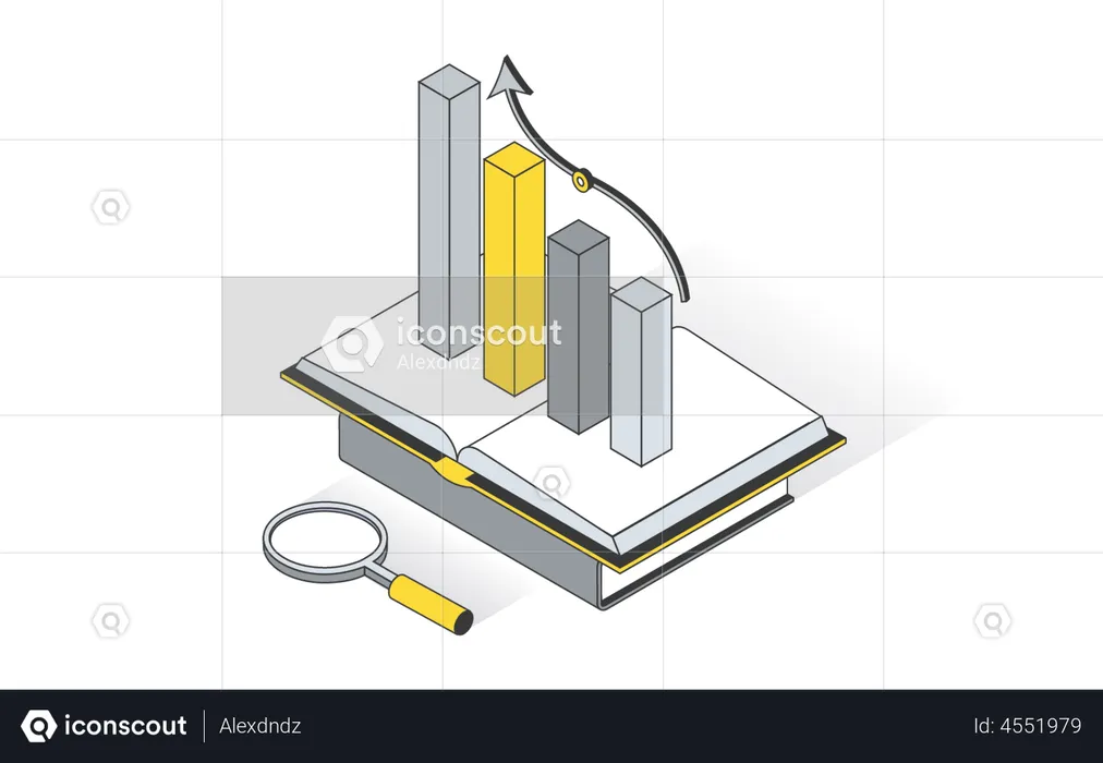 Pesquisa financeira  Ilustração