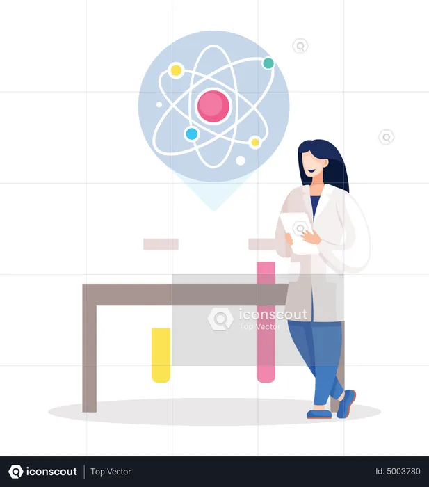 Pesquisa Química  Ilustração