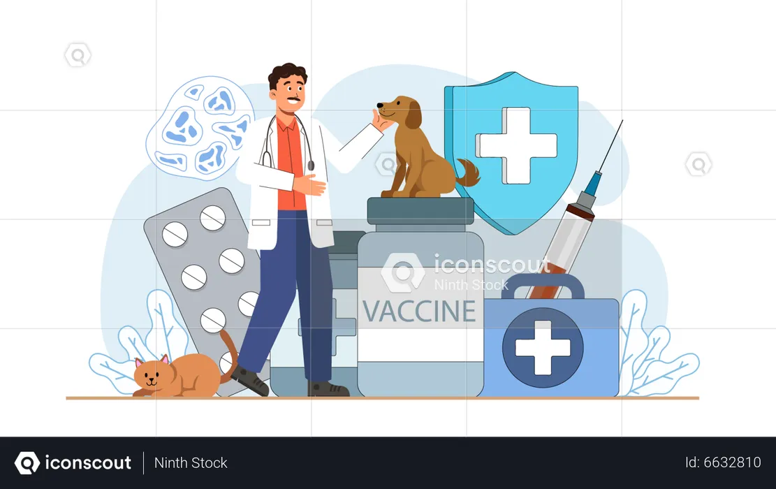 Pet Doctore  Illustration