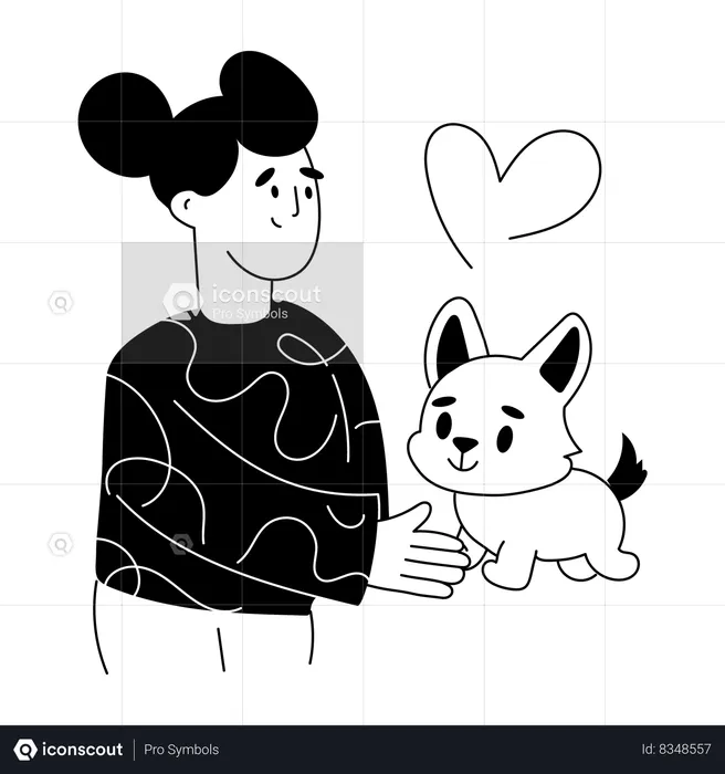 Pet Love  Illustration