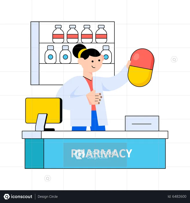 Pharmacie  Illustration