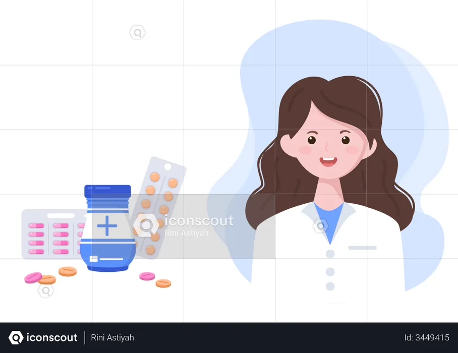 Pharmacists  Illustration