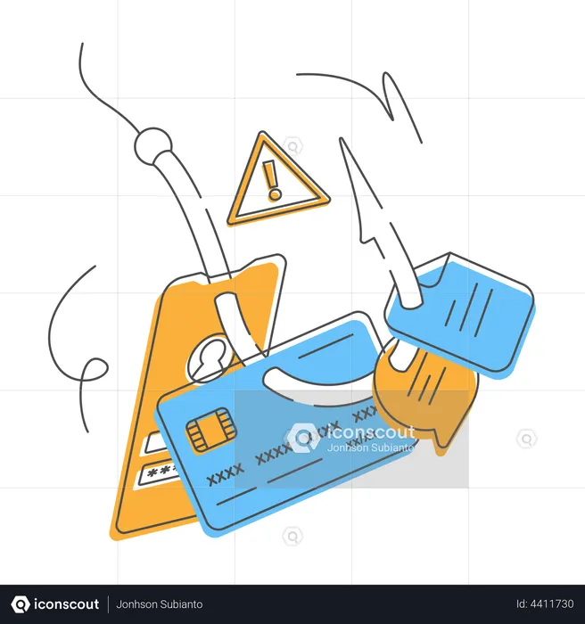 Phishing Attack  Illustration