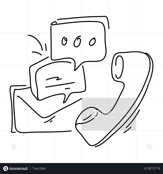 Phone Support  Illustration