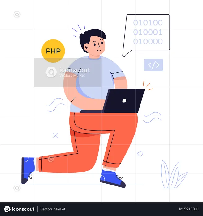 Php Coding  Illustration