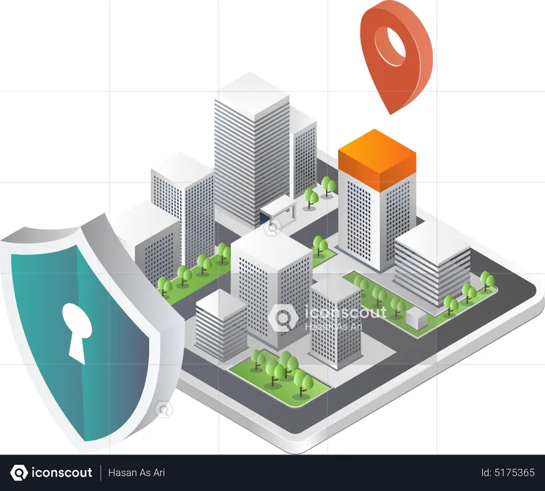 Physical and Environmental Security  Illustration
