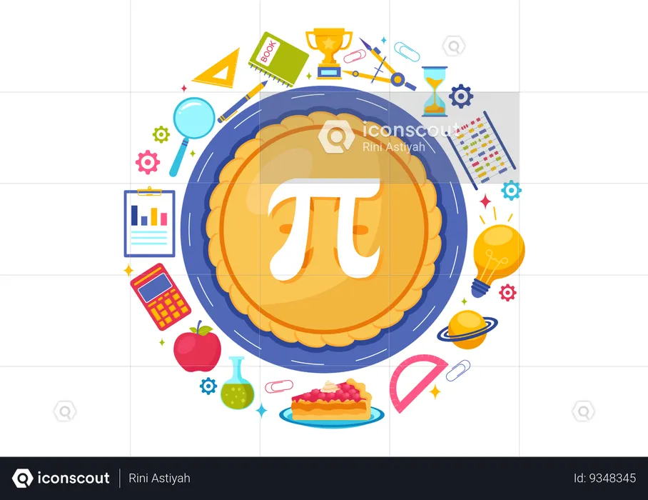 Pi Celebration  Illustration