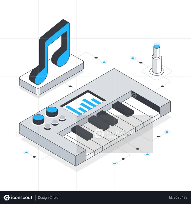 Piano  Illustration