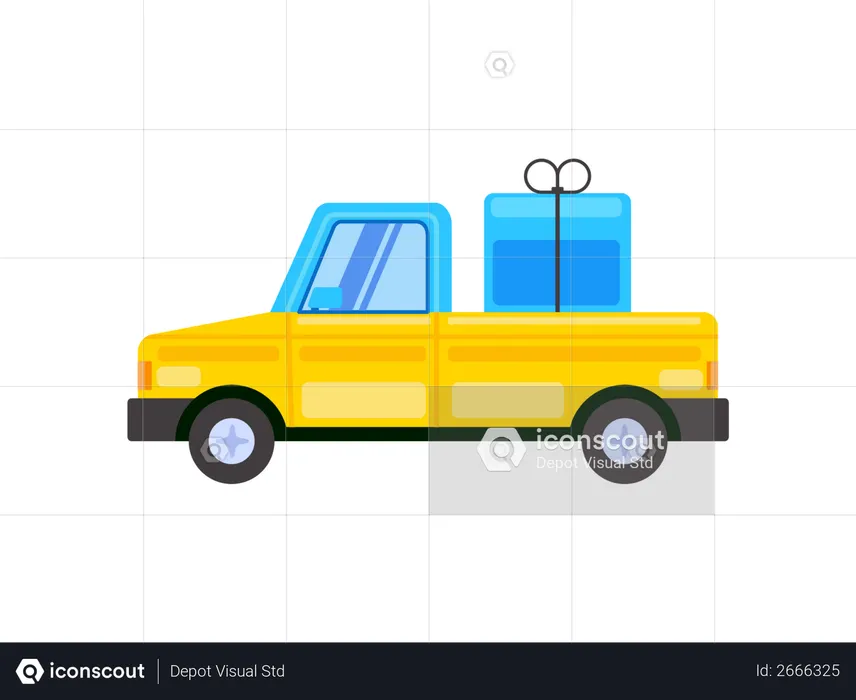 Pickup truck  Illustration