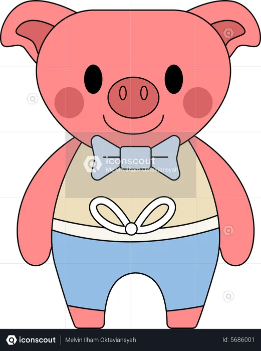 Pig  Illustration