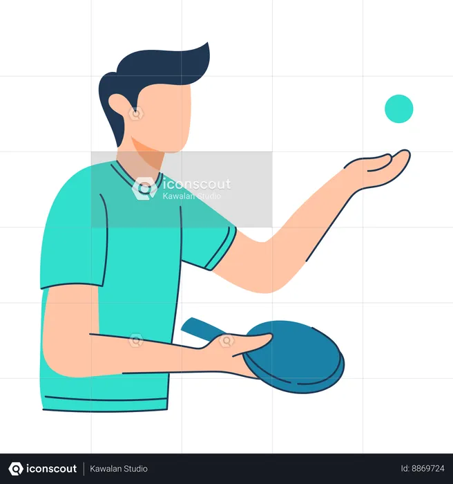 Ping pong  Ilustración