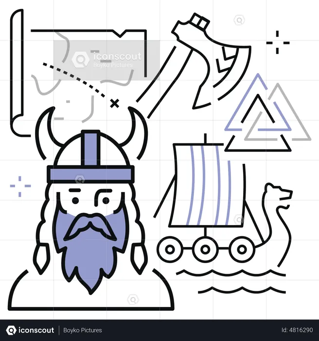 Pirate history  Illustration