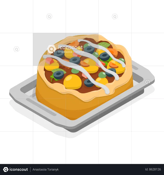 Pizza food  Illustration