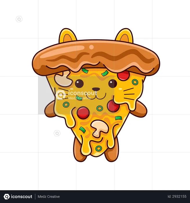 Pizza  Illustration