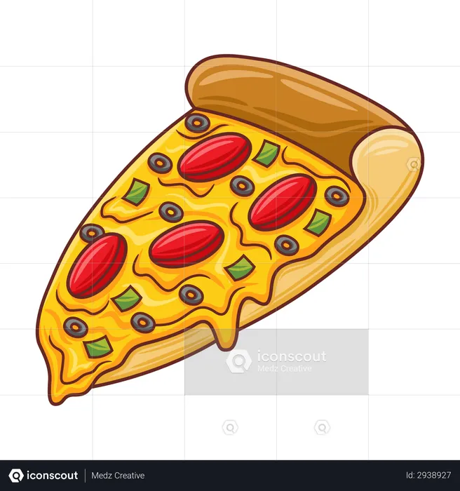 Pizza  Illustration