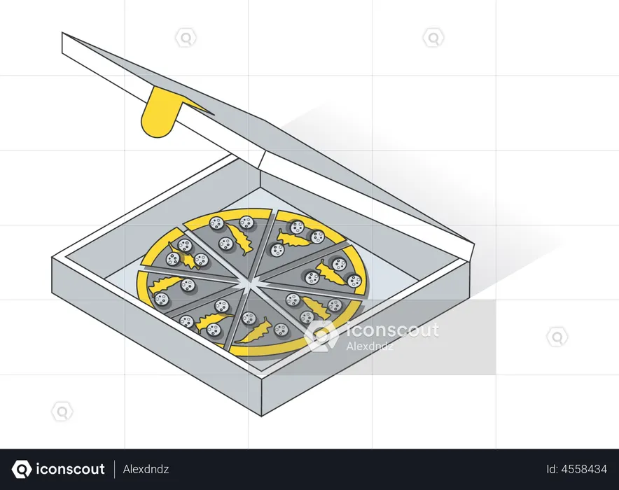 Pizza  Ilustración