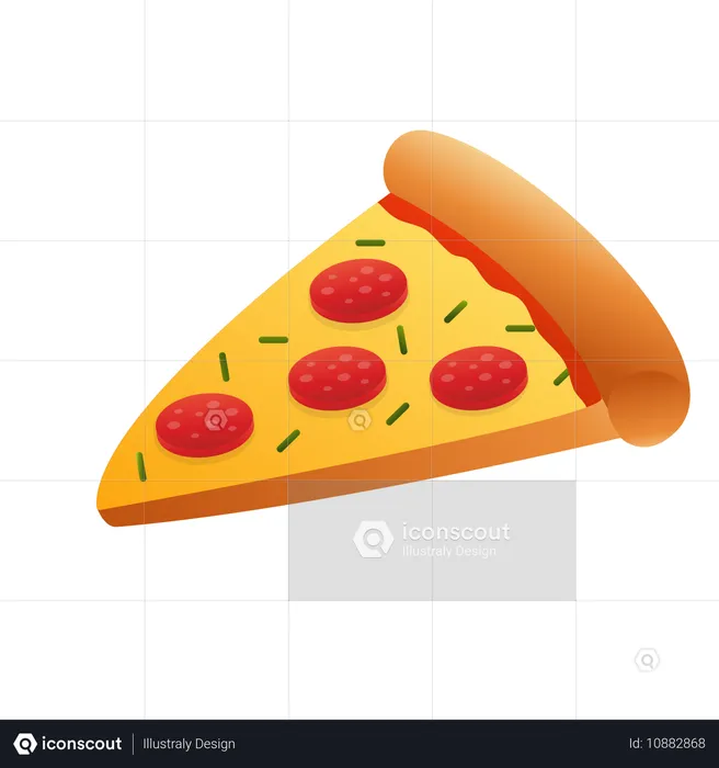 Pizza Slice  Illustration