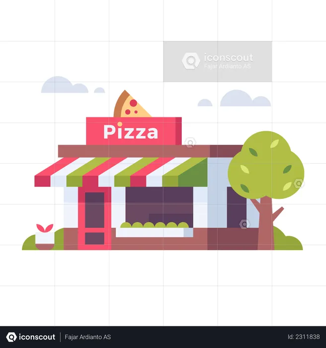 Pizzería  Ilustración