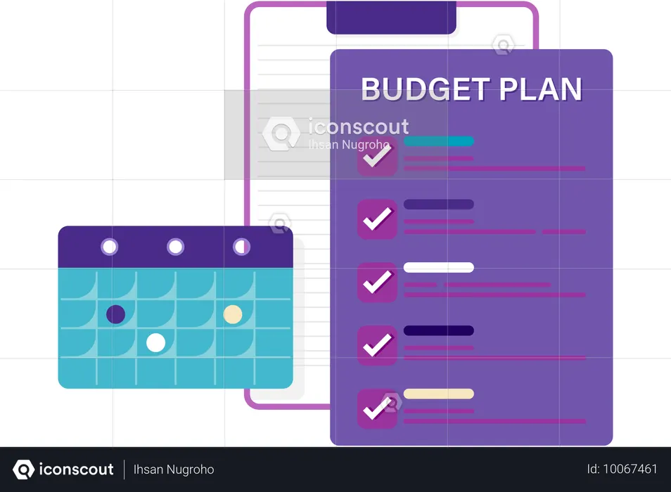 Plan budgétaire d'entreprise  Illustration
