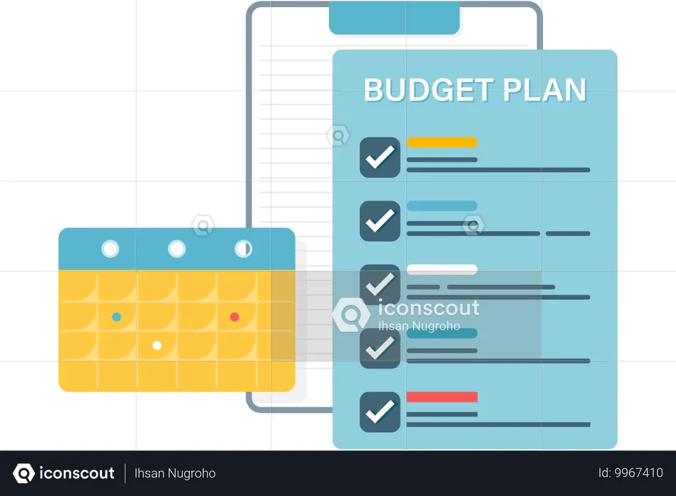 Plan budgétaire d'entreprise  Illustration