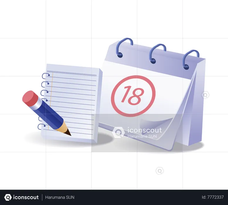 Calendrier du plan de développement des affaires  Illustration