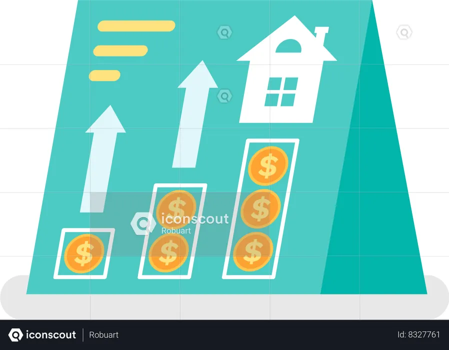 Planejamento de investimentos imobiliários  Ilustração