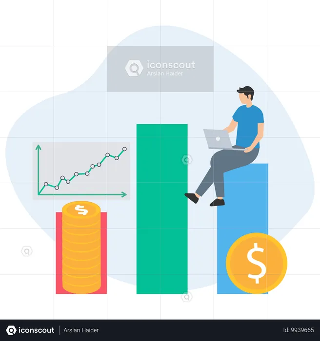 Planejamento financeiro  Ilustração