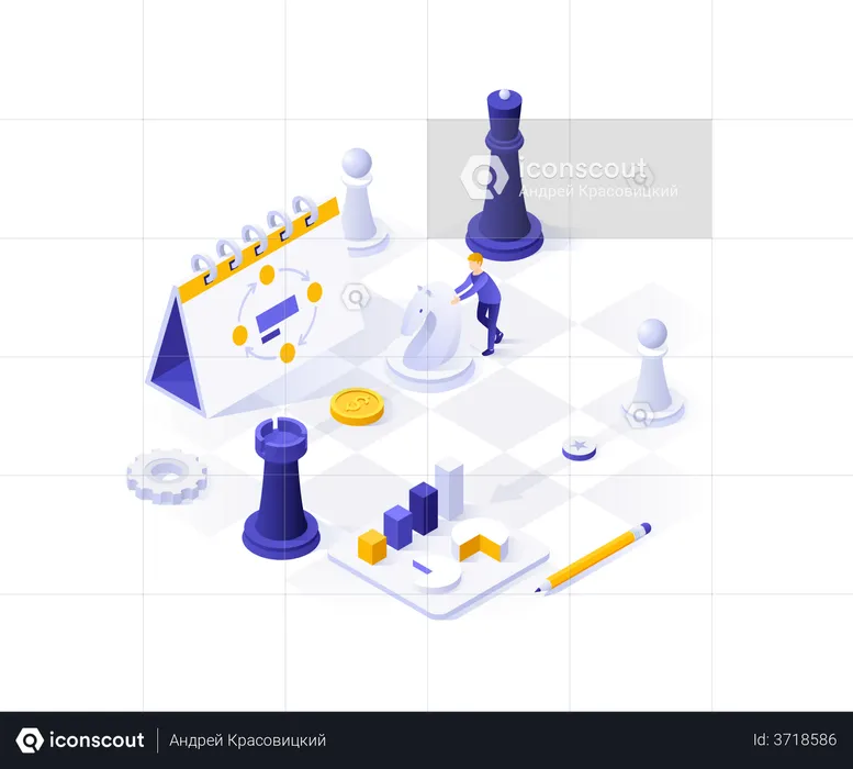 Planificación estratégica empresarial  Ilustración