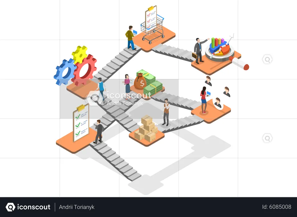 Progiciel de Gestion Intégré  Illustration