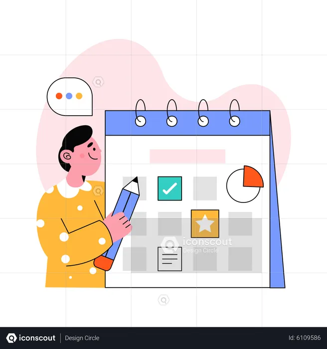 Planning Schedule  Illustration