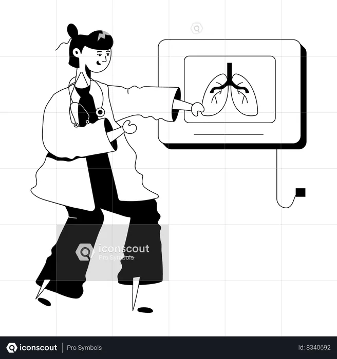 Pneumologue  Illustration