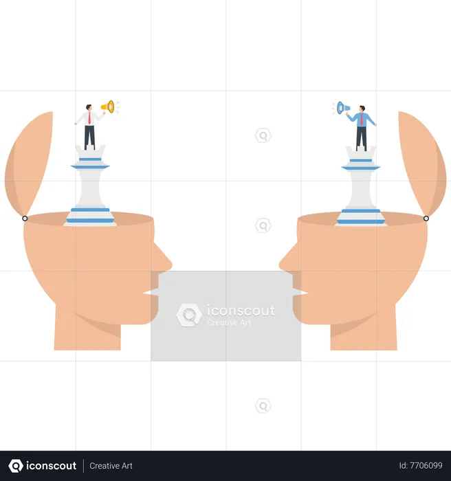 Polarisation politique et conflits d’opinions opposées  Illustration