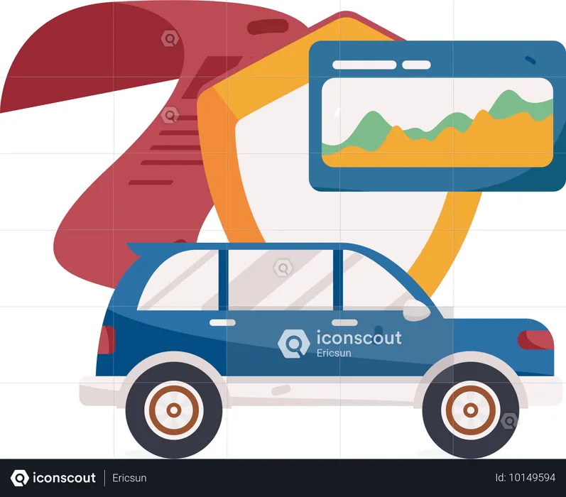 Politique de protection automobile souscrite  Illustration