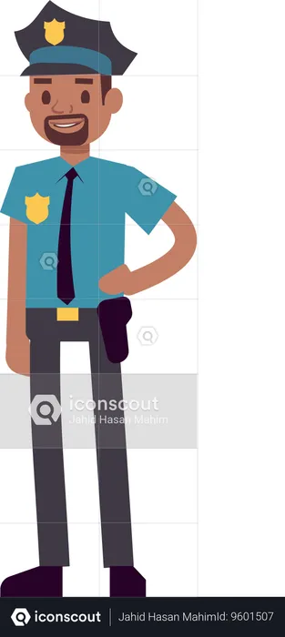 Police officer  Illustration